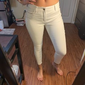 White jeans